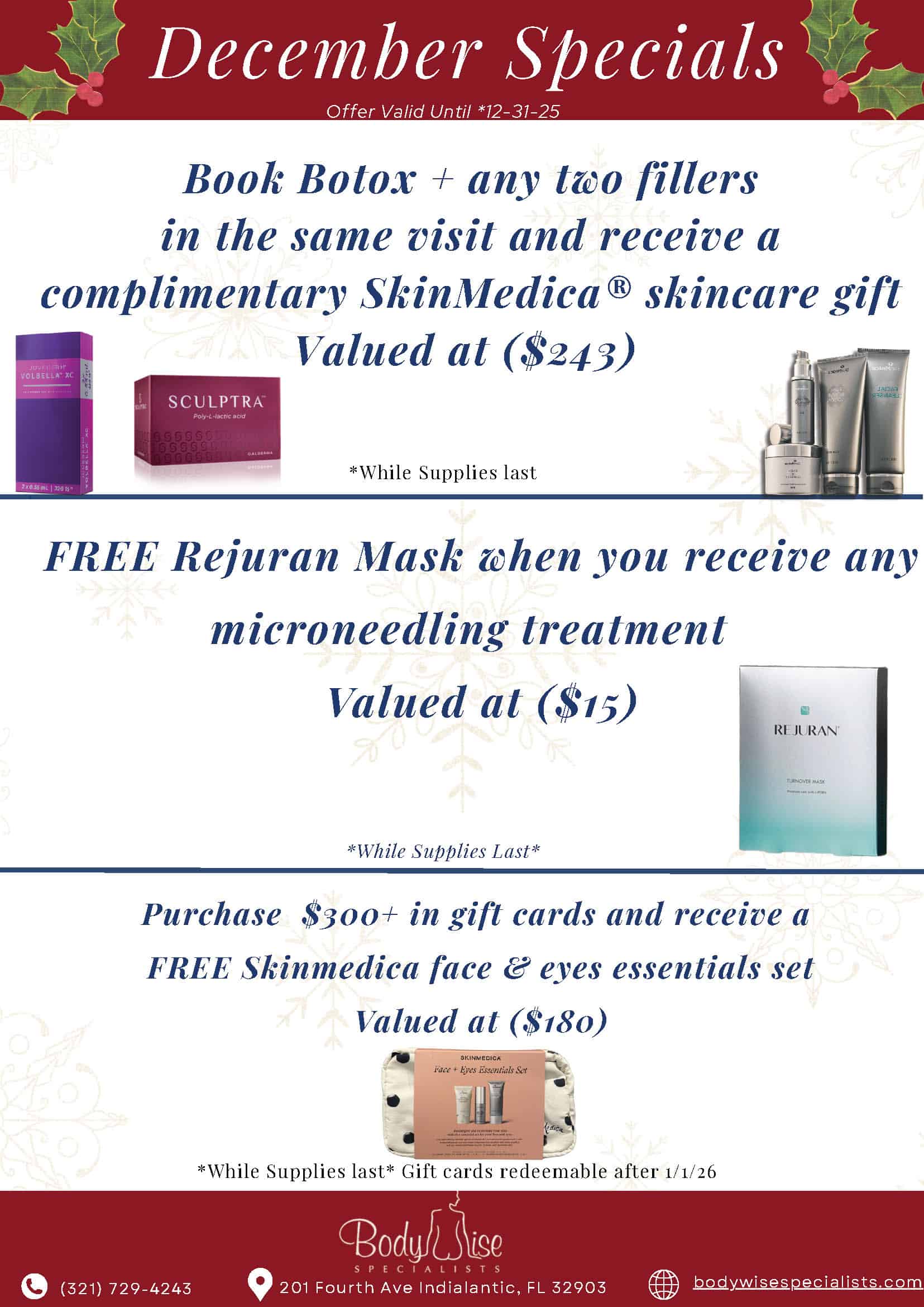 December specials
